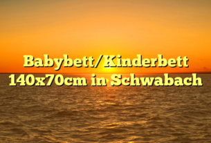 Babybett/Kinderbett 140x70cm in Schwabach