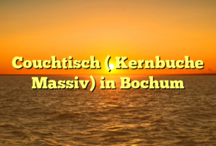 Couchtisch ( Kernbuche Massiv) in Bochum