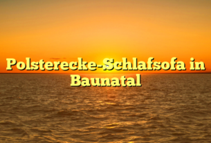 Polsterecke-Schlafsofa in Baunatal