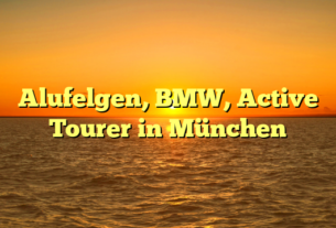 Alufelgen, BMW, Active Tourer in München