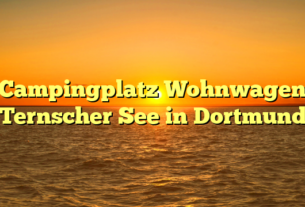 Campingplatz Wohnwagen Ternscher See in Dortmund
