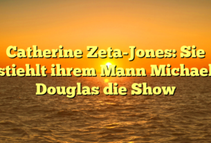 Catherine Zeta-Jones: Sie stiehlt ihrem Mann Michael Douglas die Show