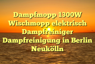 Dampfmopp 1300W Wischmopp elektrisch Dampfreiniger Dampfreinigung in Berlin Neukölln