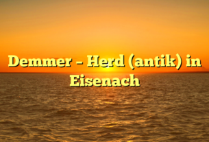 Demmer – Herd (antik) in Eisenach
