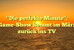 "Die perfekte Minute": Game-Show kommt im März zurück ins TV