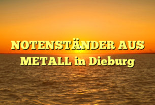 NOTENSTÄNDER AUS METALL in Dieburg