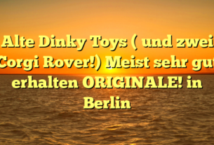 Alte Dinky Toys ( und zwei Corgi Rover!) Meist sehr gut erhalten ORIGINALE! in Berlin