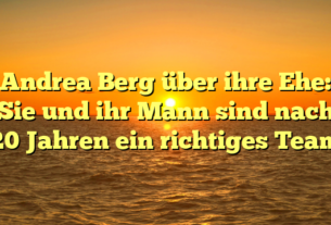 Andrea Berg über ihre Ehe: Sie und ihr Mann sind nach 20 Jahren ein richtiges Team