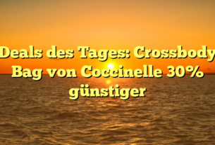 Deals des Tages: Crossbody Bag von Coccinelle 30% günstiger