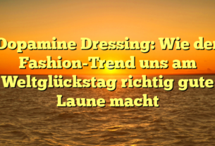 Dopamine Dressing: Wie der Fashion-Trend uns am Weltglückstag richtig gute Laune macht