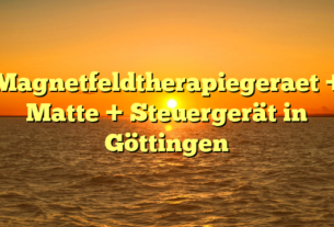 Magnetfeldtherapiegeraet + Matte + Steuergerät in Göttingen