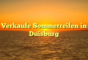 Verkaufe Sommerreifen in Duisburg