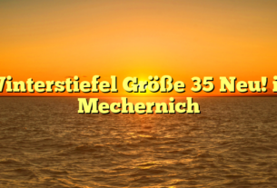 Winterstiefel Größe 35 Neu! in Mechernich