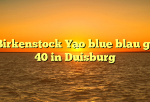 Birkenstock Yao blue blau gr 40 in Duisburg