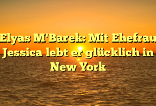Elyas M'Barek: Mit Ehefrau Jessica lebt er glücklich in New York