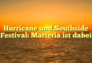 Hurricane und Southside Festival: Marteria ist dabei
