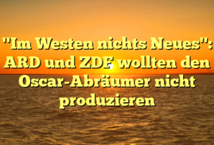 "Im Westen nichts Neues": ARD und ZDF wollten den Oscar-Abräumer nicht produzieren