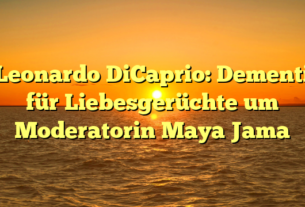 Leonardo DiCaprio: Dementi für Liebesgerüchte um Moderatorin Maya Jama