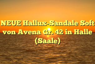 NEUE Hallux-Sandale Soft von Avena Gr. 42 in Halle (Saale)