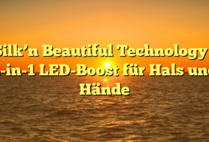 Silk’n Beautiful Technology – 4-in-1 LED-Boost für Hals und Hände