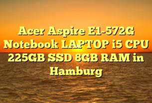 Acer Aspire E1-572G Notebook LAPTOP i5 CPU 225GB SSD 8GB RAM in Hamburg