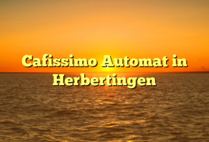 Cafissimo Automat in Herbertingen