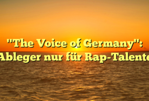 "The Voice of Germany": Ableger nur für Rap-Talente