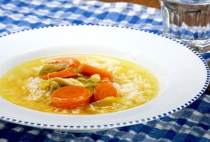 einfach-lecker-gelbe-huehnersuppe-mit-reis