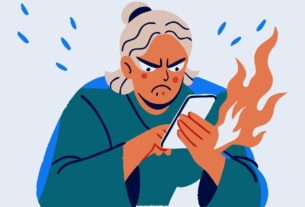 what-about-me-effekt-wuetende-frau-mit-smartphone