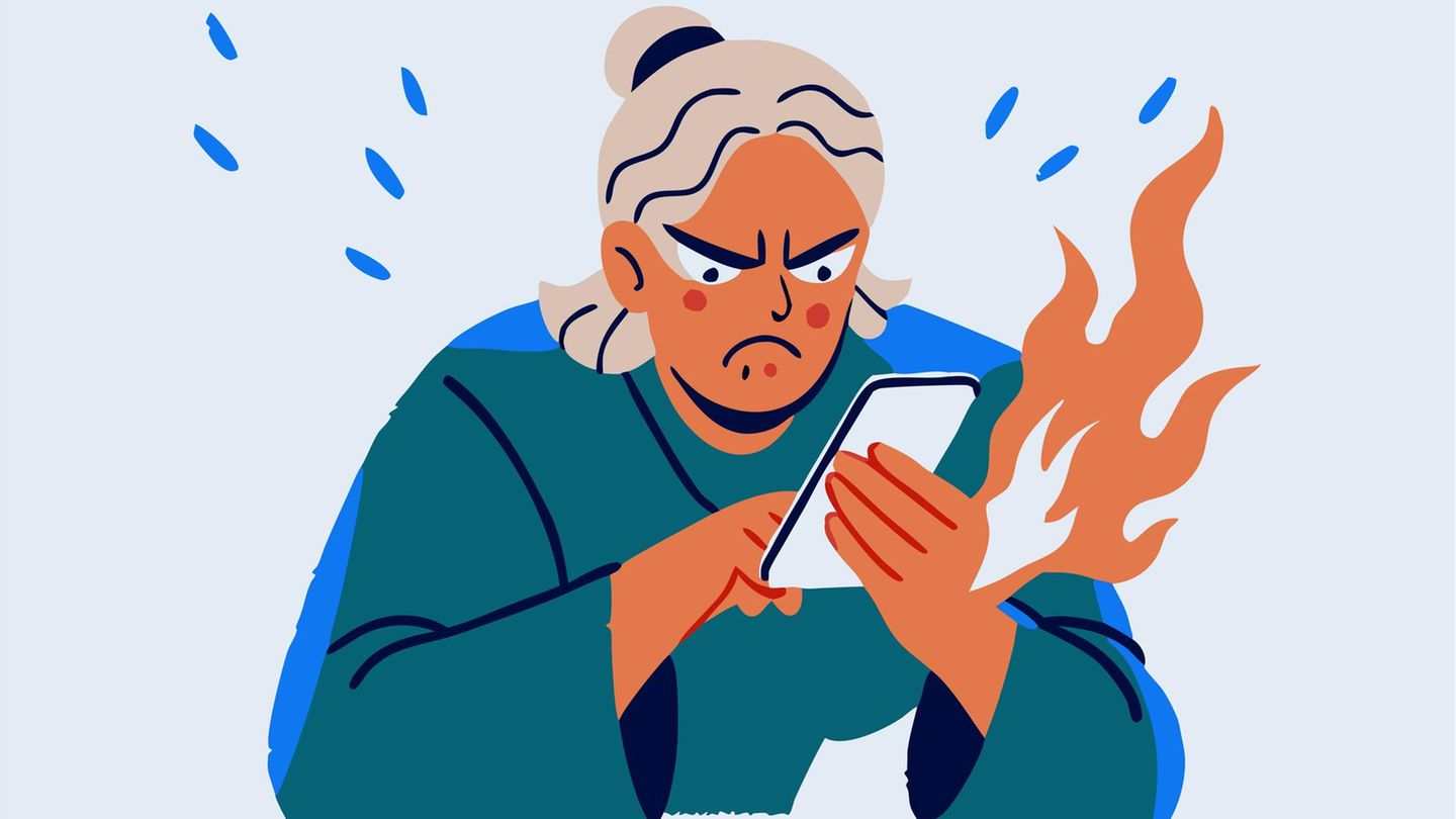 what-about-me-effekt-wuetende-frau-mit-smartphone