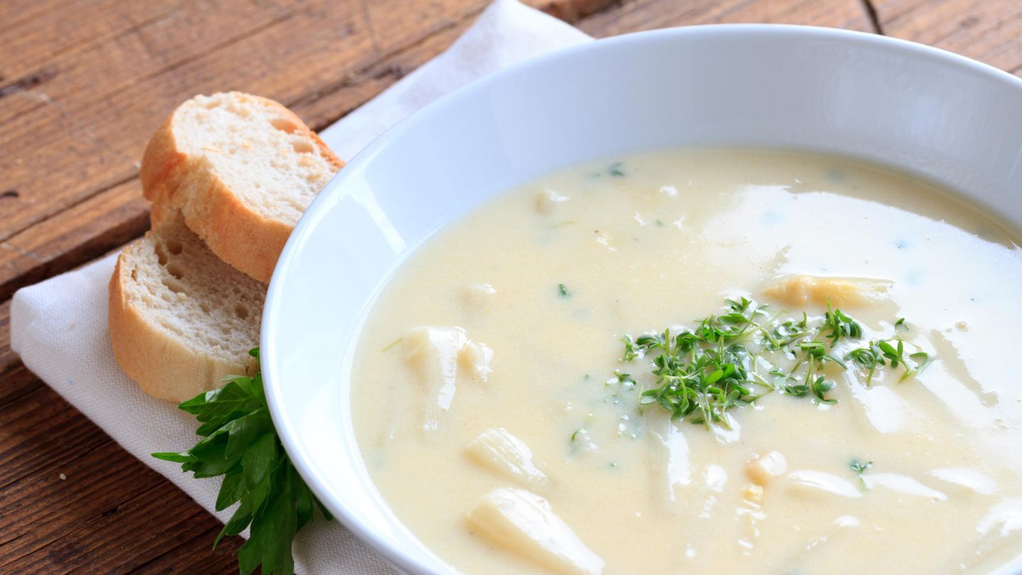 Laut Chefkoch: So gelingt euch die weltbeste Spargelsuppe