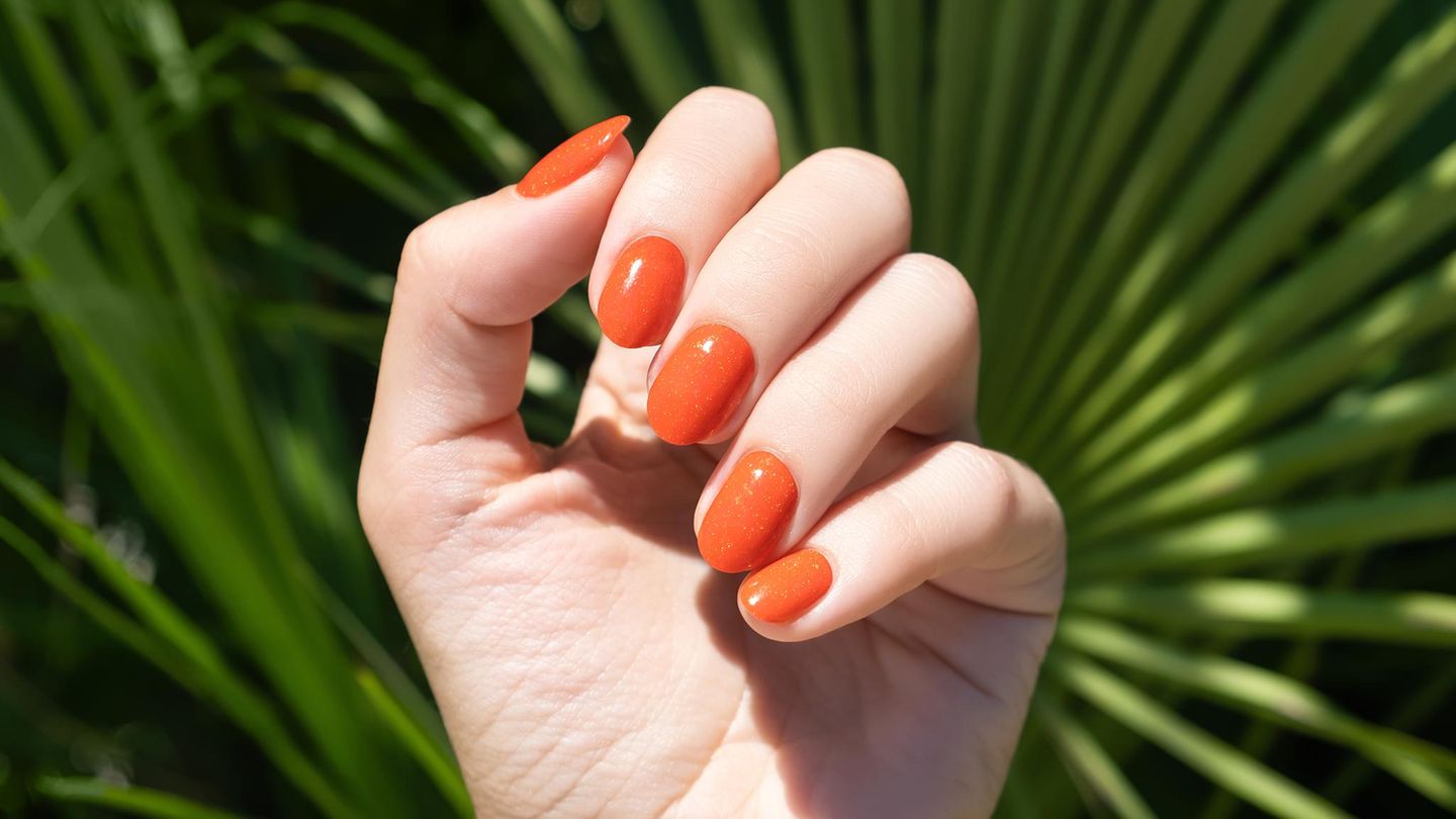 Aperol Nails: Diese Fingernägel machen Sommerlaune