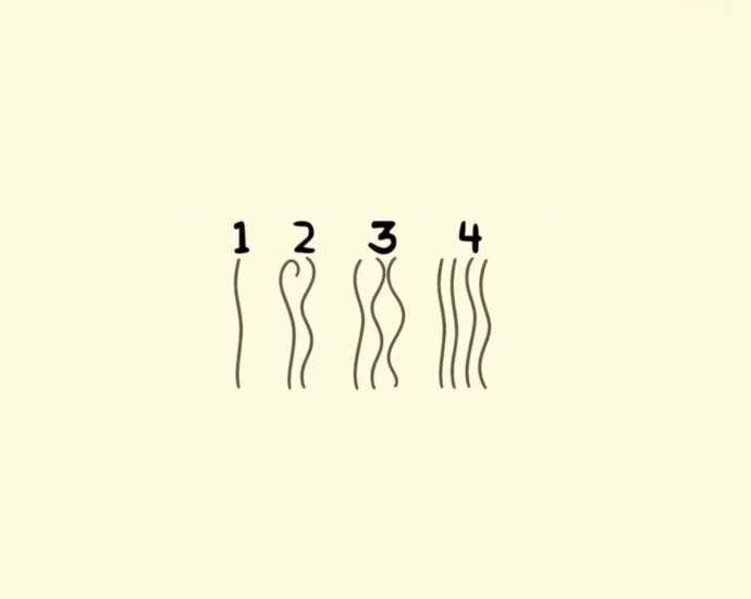 IQ-Test: Kannst du die Zahlrenreihe umdrehen, wenn du nur ein Haar verschiebst?