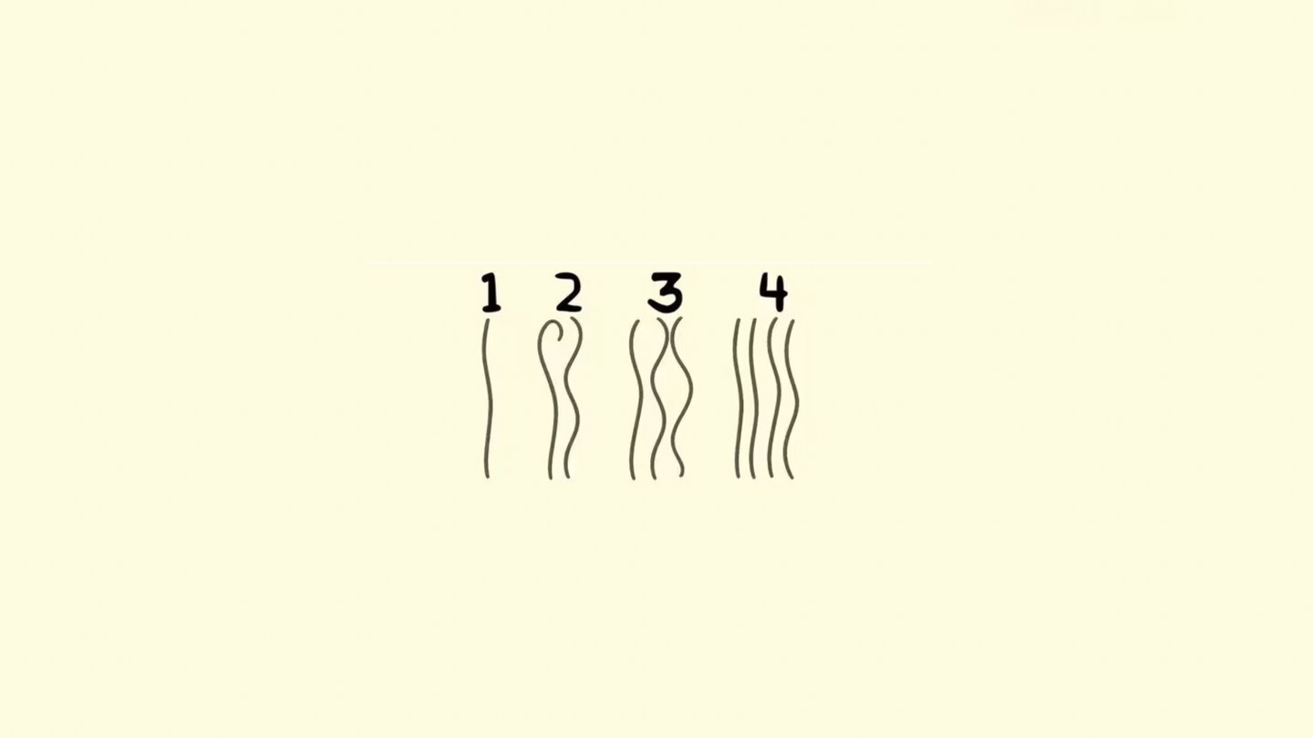IQ-Test: Kannst du die Zahlrenreihe umdrehen, wenn du nur ein Haar verschiebst?