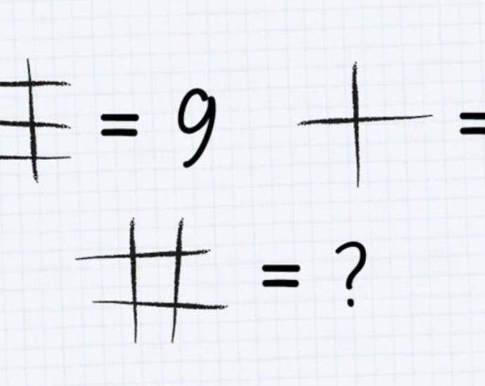 Mathe-Rätsel: Nur wer über den Tellerrand schaut, kann dieses Kritzel-Rätsel lösen