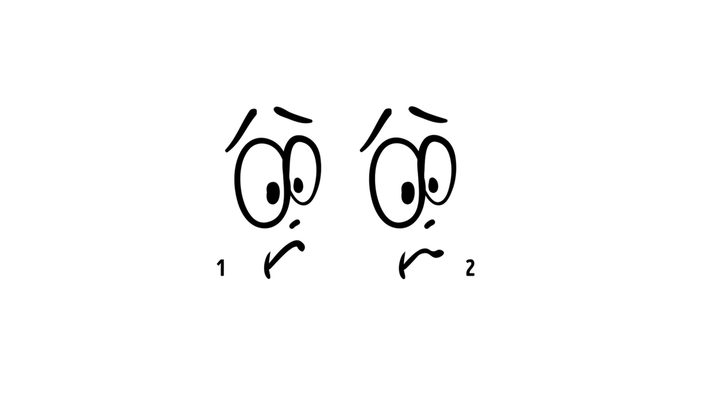 Psychotest: Welches Gesicht ist für dich ängstlicher? Deine Antwort lässt tief blicken
