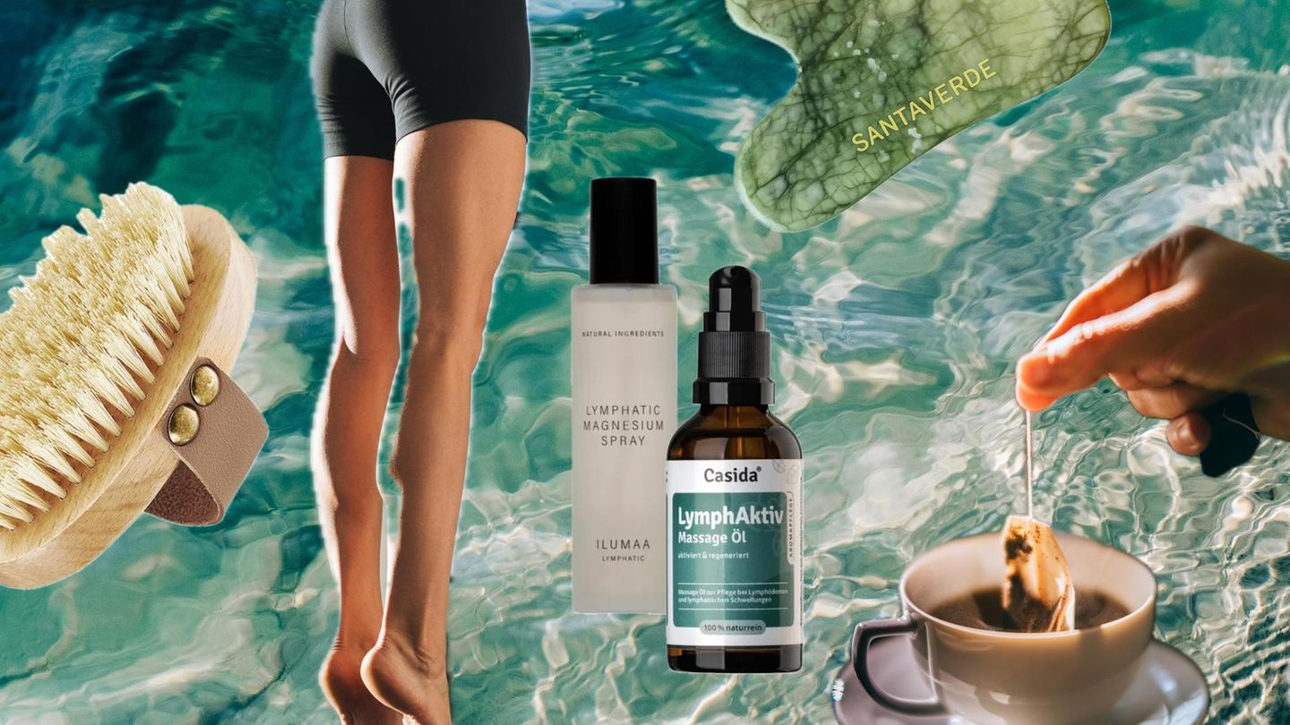 Bye-bye Wassereinlagerungen: 7 Produkte, die unsere Lymphe anregen