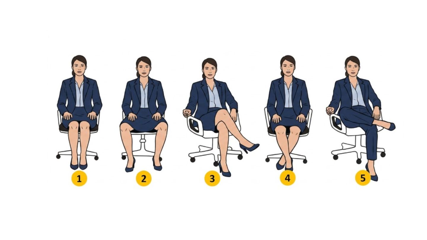 Persönlichkeitstest: Das verrät deine Sitzposition über deine Persönlichkeit