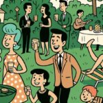 Profi-Suchbild: Könnt ihr auf dieser Sommerparty den versteckten Vogel finden?