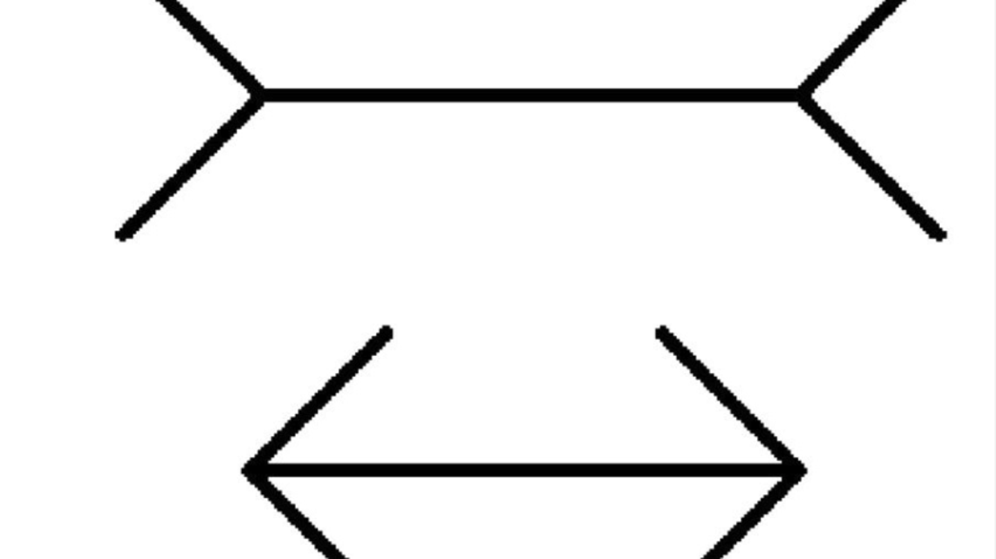 IQ-Test: Genau hinsehen lohnt sich: Welche Linie ist hier wirklich länger?