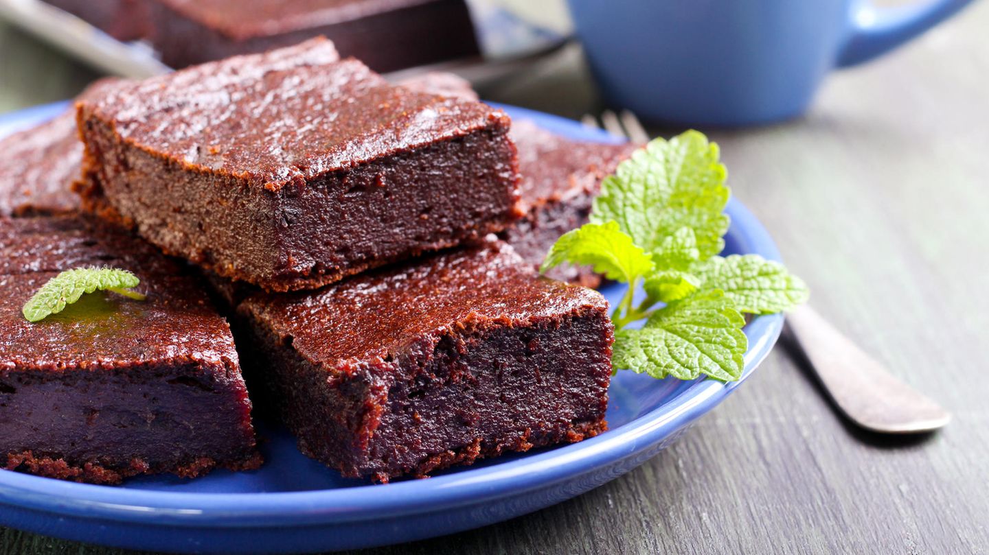 3-Zutaten-Blitzrezept: Schokoladig-saftige (und gesunde!) Brownies aus nur drei Zutaten