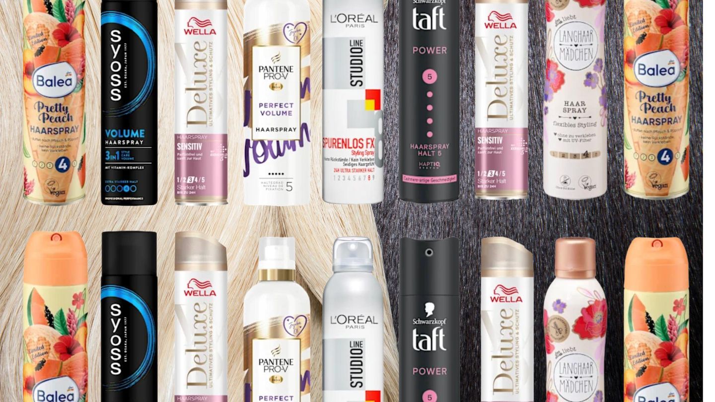 Starker Halt, kleines Budget: Die besten Haarsprays aus der Drogerie