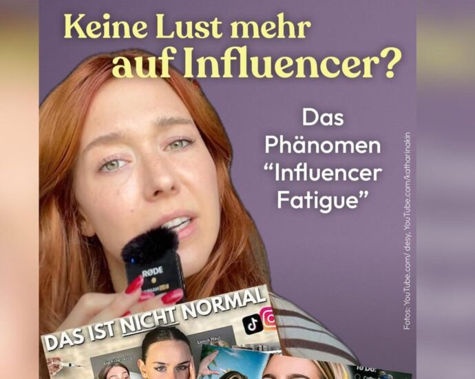 Social Media Phänomen: Das steckt hinter der "Influencer Fatigue"