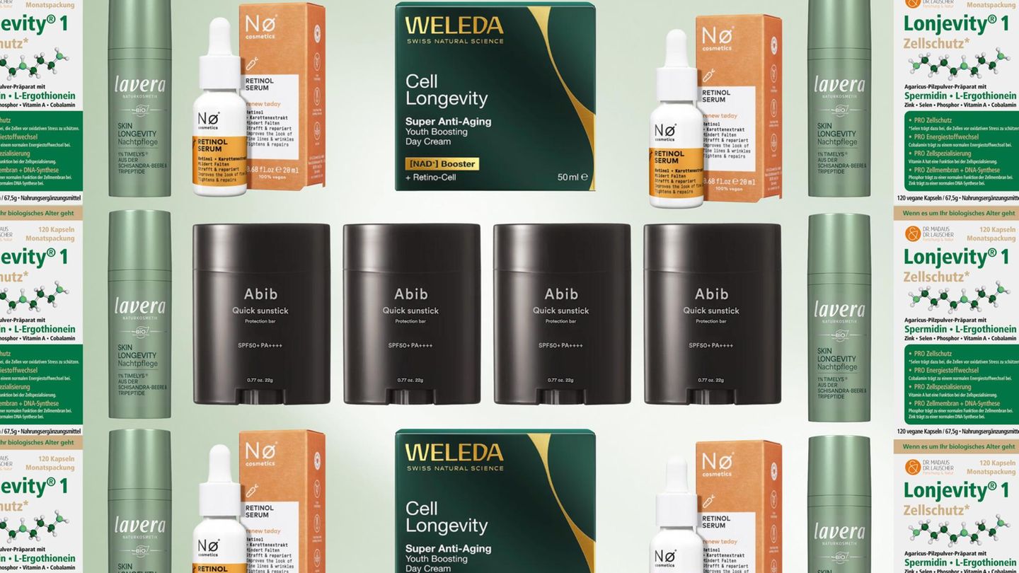 Cremes, Seren und Co.: Die besten Longevity-Produkte aus der Drogerie