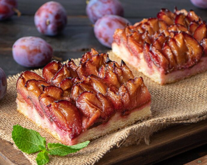 Kuchenrezept: Dieser Sommer-Pflaumenkuchen ist das perfekte Dessert