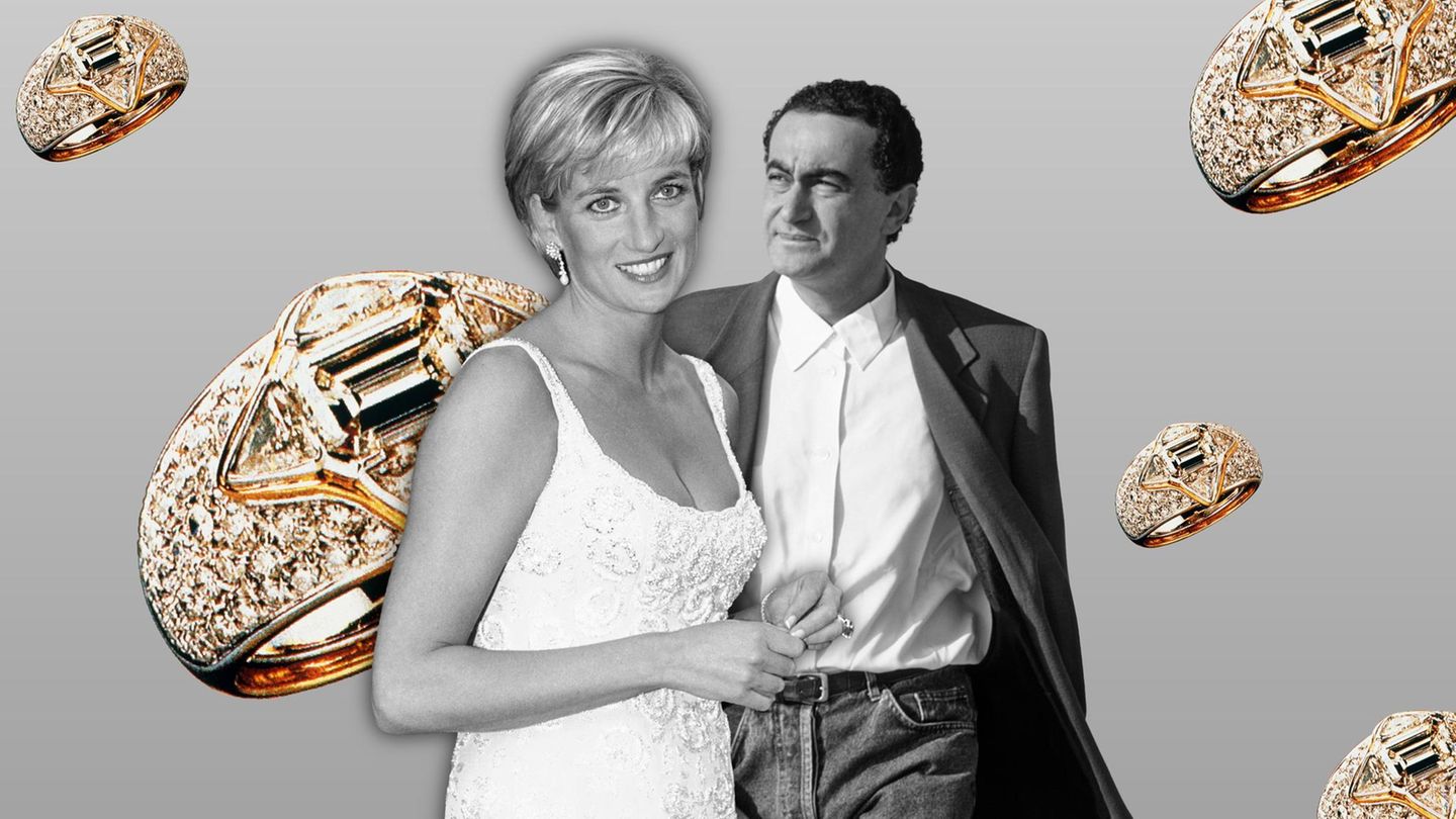 Prinzessin Diana : Das Geheimnis hinter Prinzessin Dianas letztem Ring