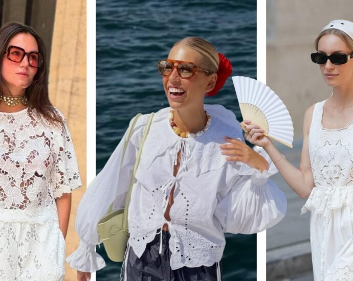 Broderie Anglaise: Lochspitze ist zurück – und so tragen wir sie jetzt