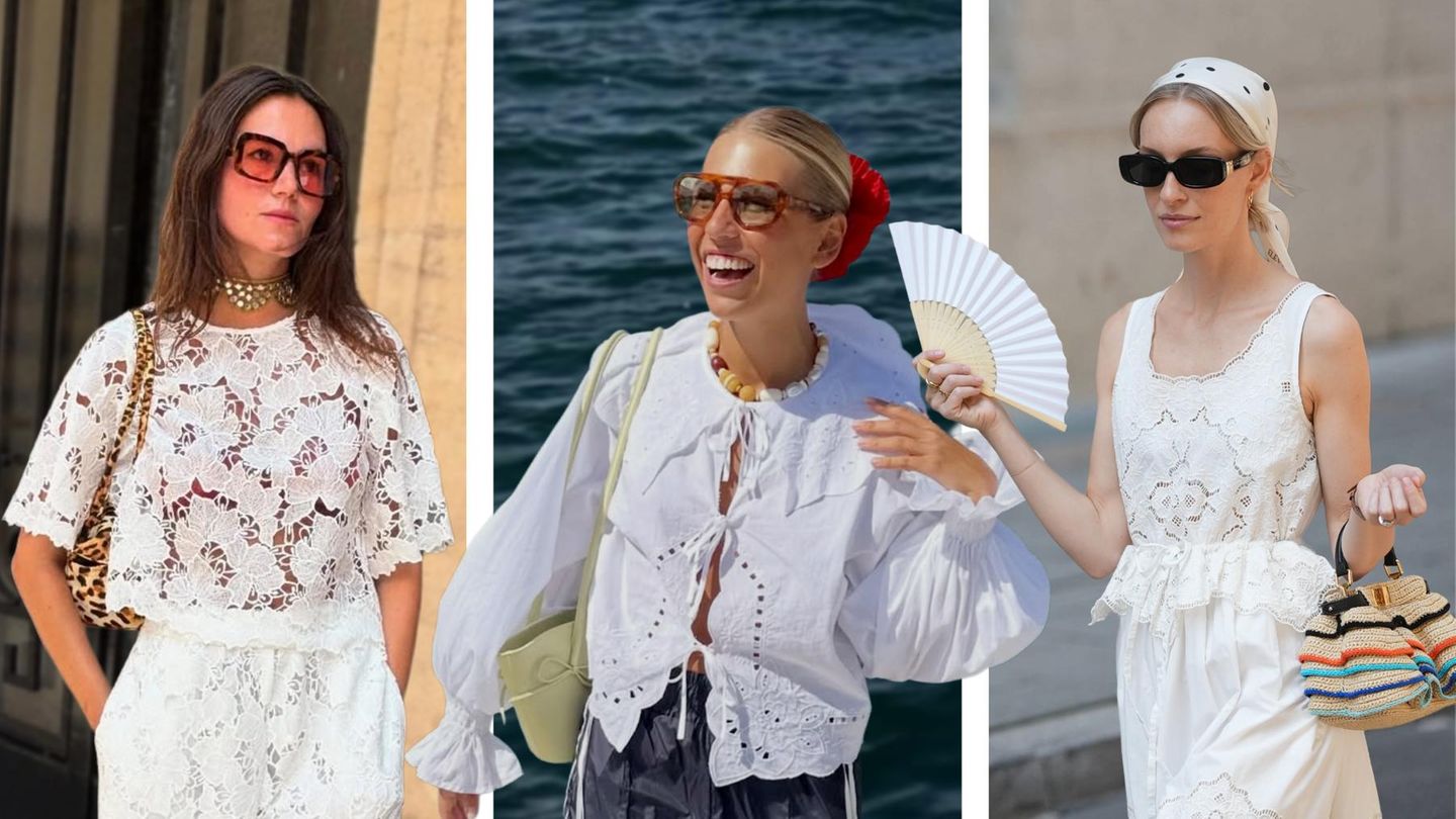 Broderie Anglaise: Lochspitze ist zurück – und so tragen wir sie jetzt