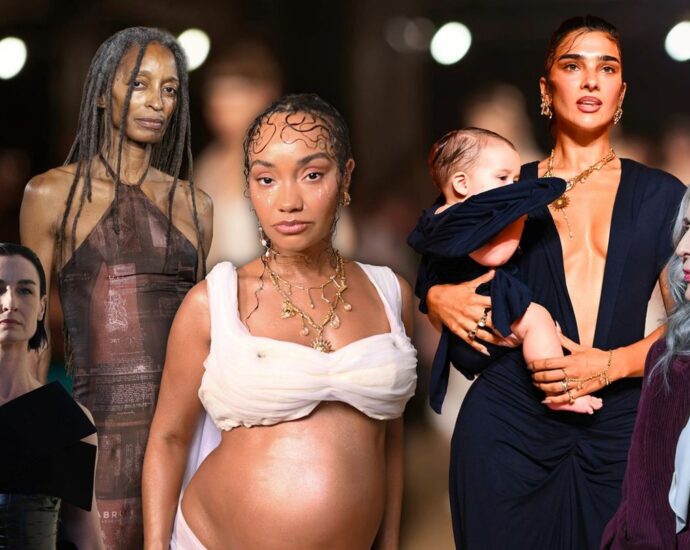 London Fashion Week : London Fashion Week macht Weiblichkeit zum Thema – und zwar jeden Alters