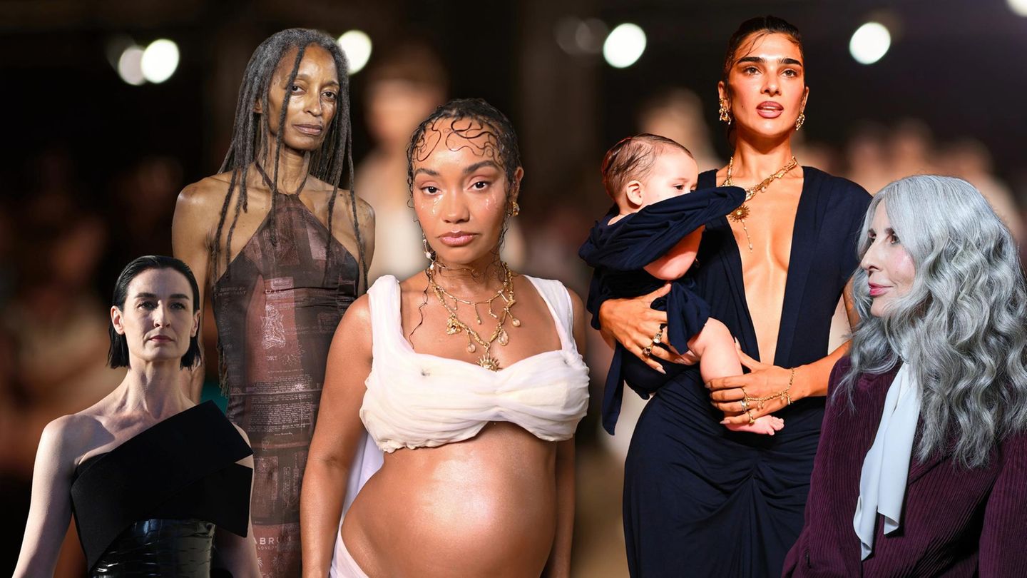 London Fashion Week : London Fashion Week macht Weiblichkeit zum Thema – und zwar jeden Alters